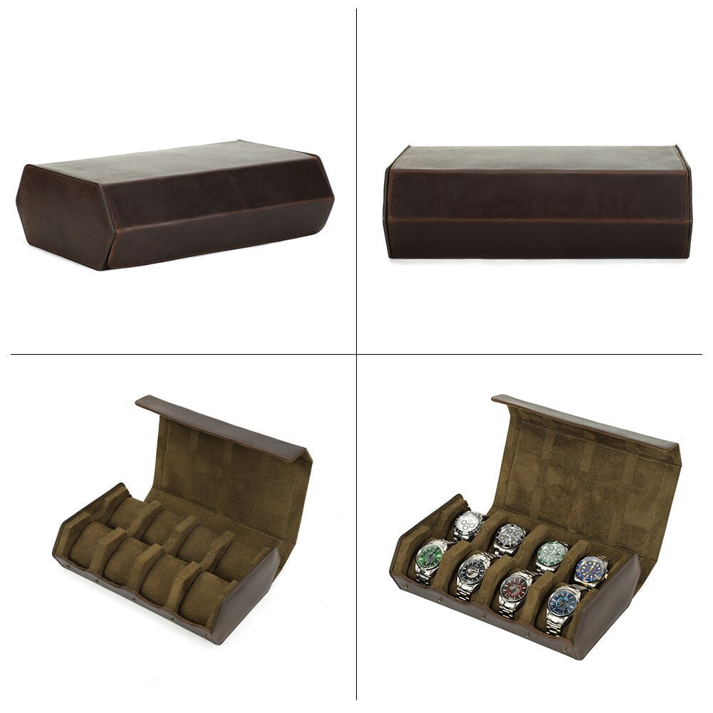 Ech Leder Uhrenrollen