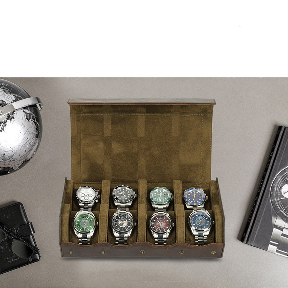 Ech Leder Uhrenrollen