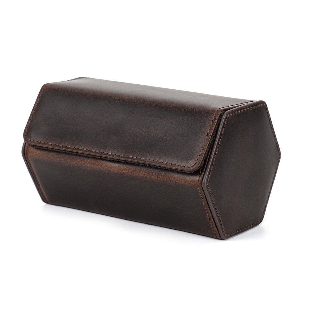 Luxus Leder Uhrenetui