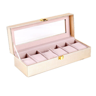 Uhrenbox Damen Rosa