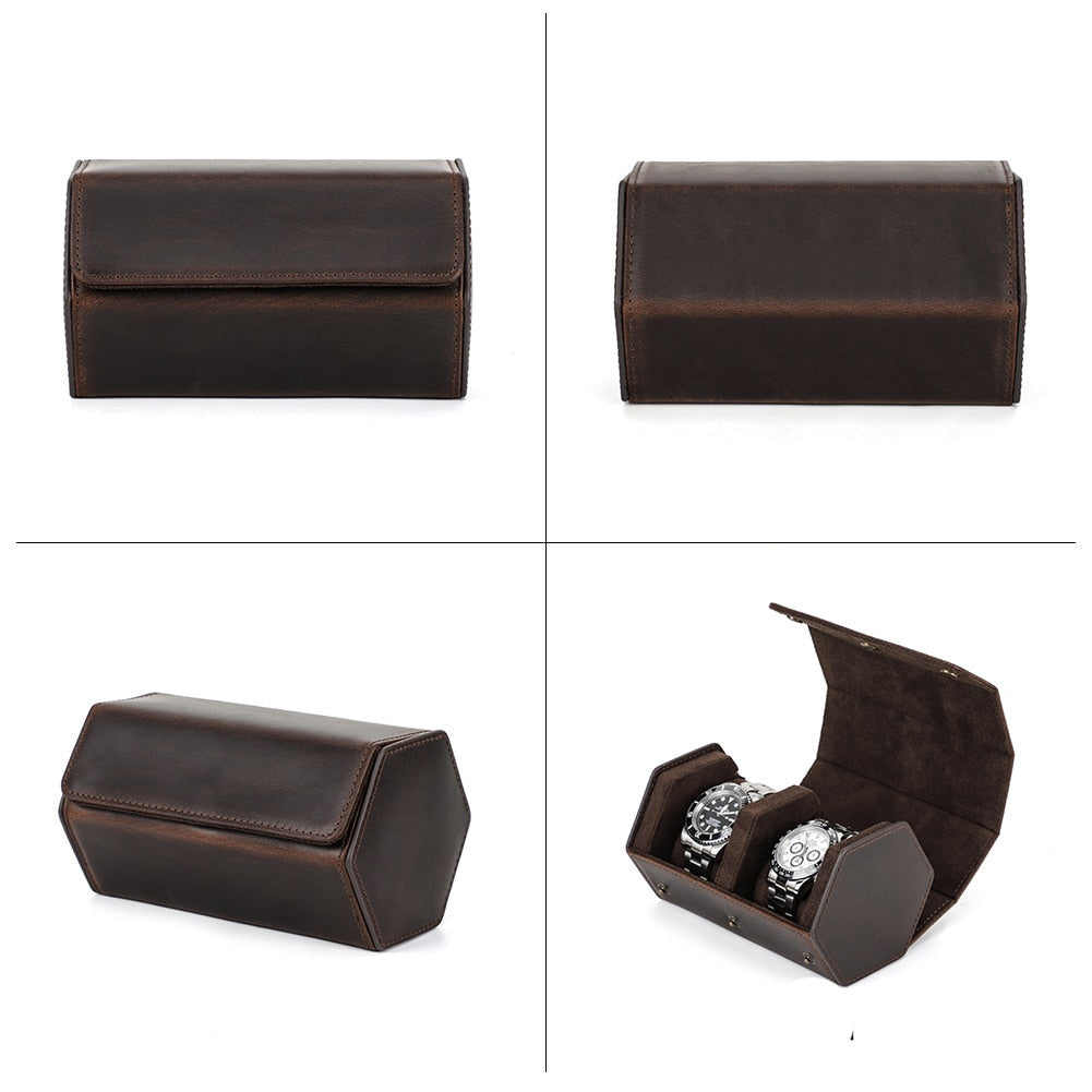 Luxus Leder Uhrenetui