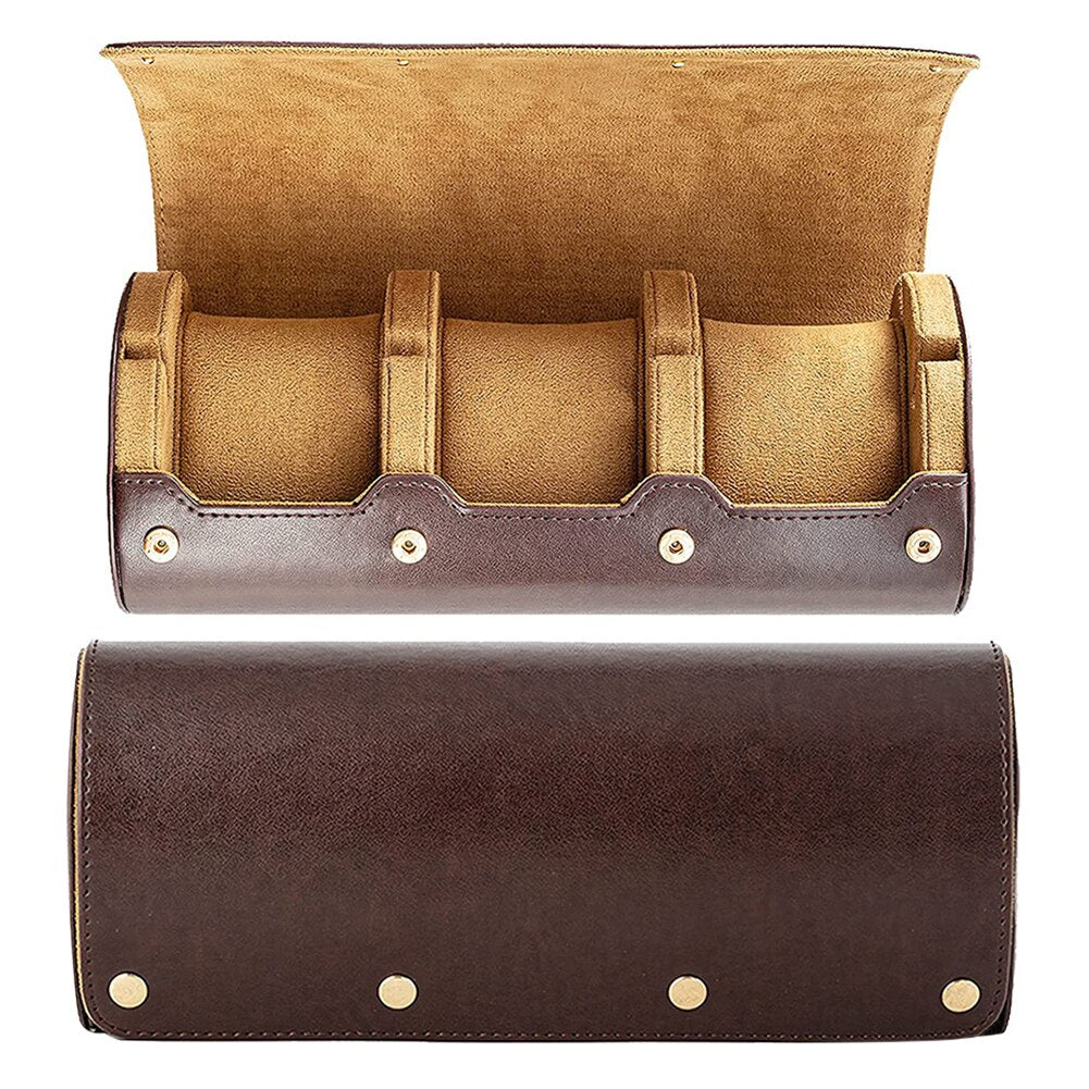 Uhrenrolle Leder 3 Uhren