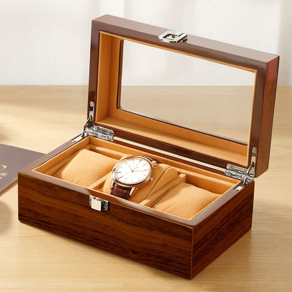 Boîte à Montres - Étui Rouleau Voyage 3 Montres - Cuir Vintage - Porta – ATLAS-Montres